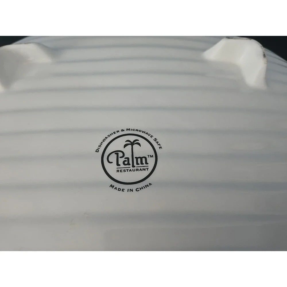 Decorative‎ Platter Tray Footed Square & Curvy White Ceramic 15